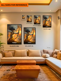 The "अहमस्मि योधः" Prabhu Shreeram Warrior Wall Frame | Premium Quality - Bharatvarsh Arts--Wall Poster Sets - Buy Indian Spiritual, Mythology, Gods, Warrior Wall Art - For Living Room, Decor