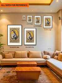 The Historic Chatrapati Shivaji Maharaj Wall Frame | Premium Quality - Bharatvarsh Arts--Wall Poster Sets - Buy Indian Spiritual, Mythology, Gods, Warrior Wall Art - For Living Room, Decor