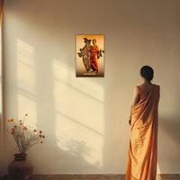 The "युवचेतना धर्मचेतना राष्ट्रचेतना" Swami Vivekananda Poster | 8K | Premium Glossy - Bharatvarsh Arts--Wall Poster Sets - Buy Indian Spiritual, Mythology, Gods, Warrior Wall Art - For Living Room, Decor