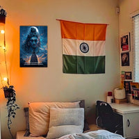TEST - The "न पुण्यं न पापं" Lord Shiva Poster | 8K | Premium Glossy - Bharatvarsh Arts--Wall Poster Sets - Buy Indian Spiritual, Mythology, Gods, Warrior Wall Art - For Living Room, Decor