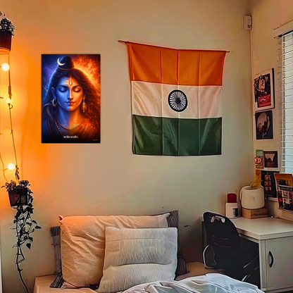 The 'यत्र शिवः तत्र शक्तिः' Shiv Shakti Poster | 8K | Premium Glossy