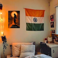 The "महाकालः कालरुद्रः" Shiva Poster | 8K | Premium Glossy - Bharatvarsh Arts--Wall Poster Sets - Buy Indian Spiritual, Mythology, Gods, Warrior Wall Art - For Living Room, Decor