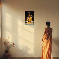 The Parshuram Meditation Poster | 8K | Premium Glossy - Bharatvarsh Arts--Wall Poster Sets - Buy Indian Spiritual, Mythology, Gods, Warrior Wall Art - For Living Room, Decor