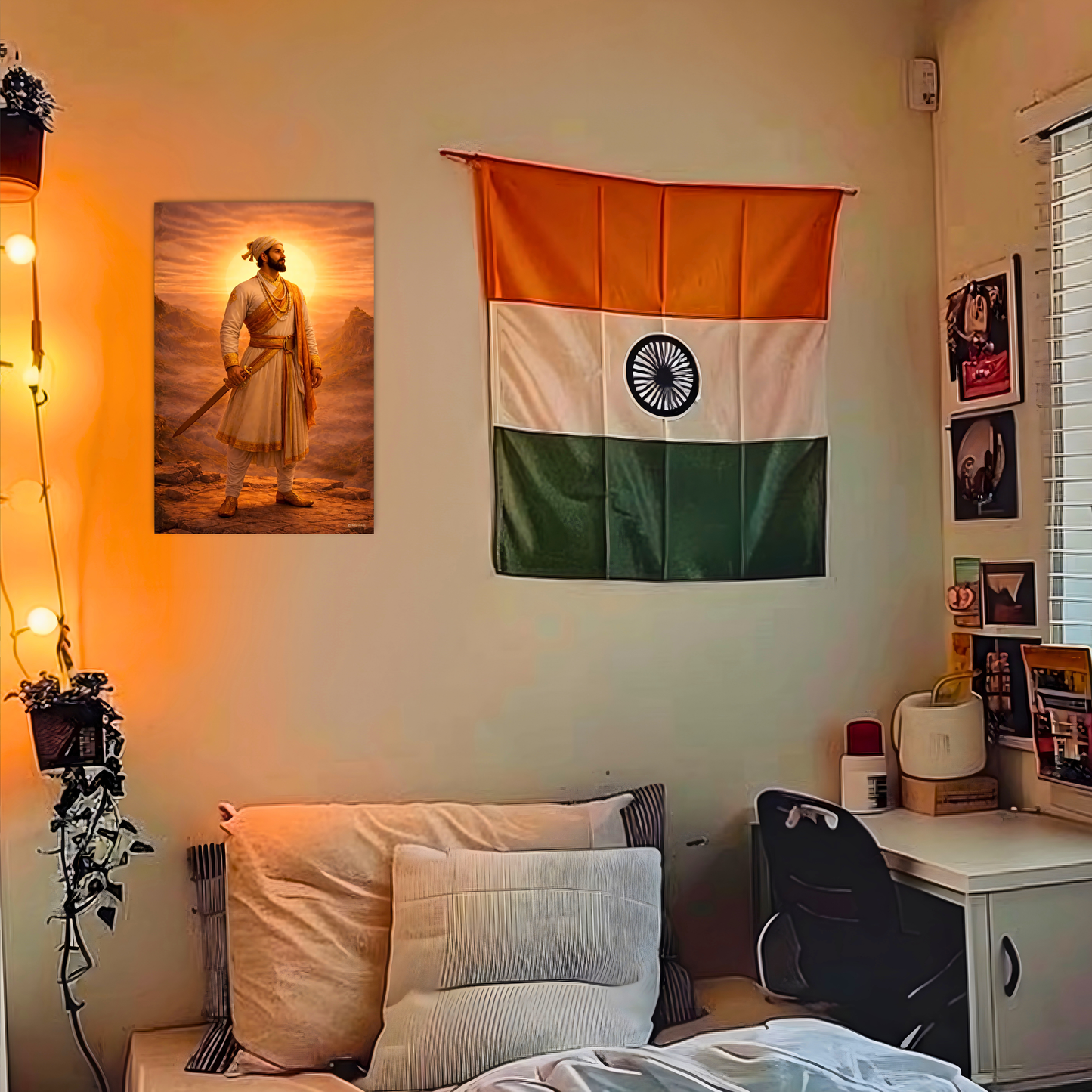 The Chatrapati Shivaji Maharaj Poster | 8K | Premium Glossy