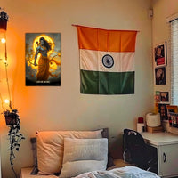 The "यतो धर्मः ततो जयः" Prabhu Ram Poster | 8K | Premium Glossy - Bharatvarsh Arts--Wall Poster Sets - Buy Indian Spiritual, Mythology, Gods, Warrior Wall Art - For Living Room, Decor