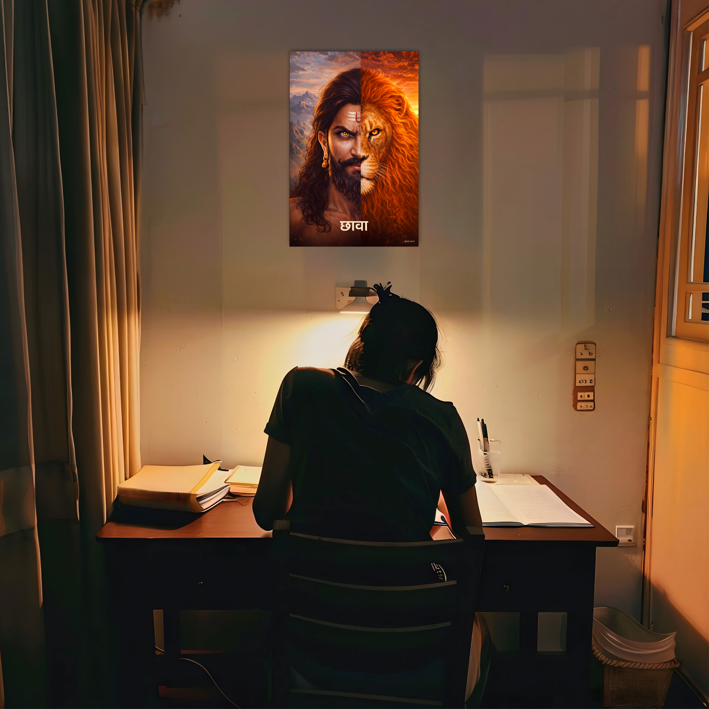 The 'छावा' Chatrapati Sambhaji Maharaj Wall Poster | 8K | Premium Glossy