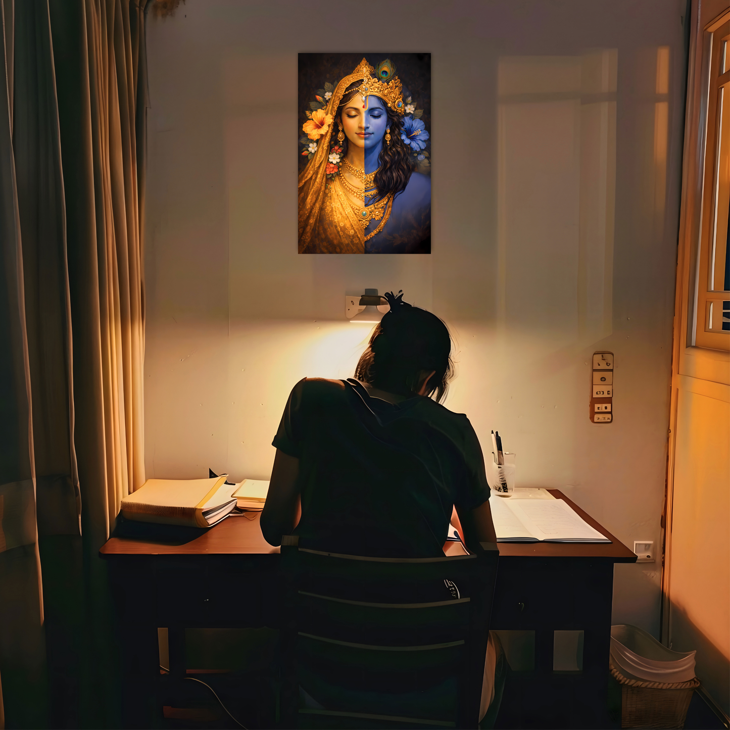 The Radha Krishna Poster | 8K | Premium Glossy