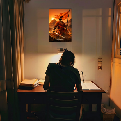 The '|| क्षत्रियकुलावतंस ||' Chatrapati Shivaji Maharaj Poster | 8K | Premium Glossy