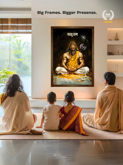 The Parshuram Meditation Wall Frame | Premium Quality