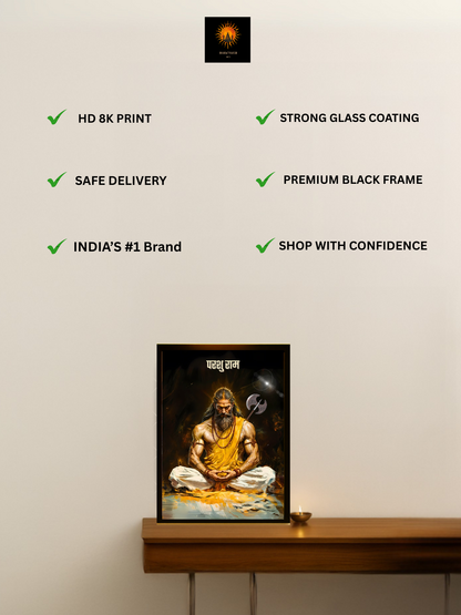 The Parshuram Meditation Wall Frame | Premium Quality