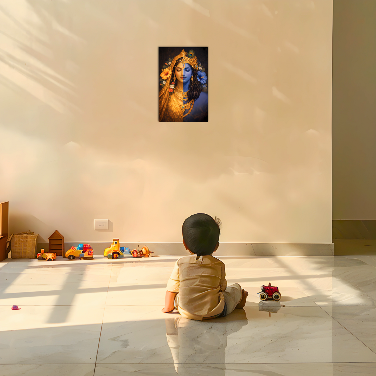 The Radha Krishna Poster | 8K | Premium Glossy