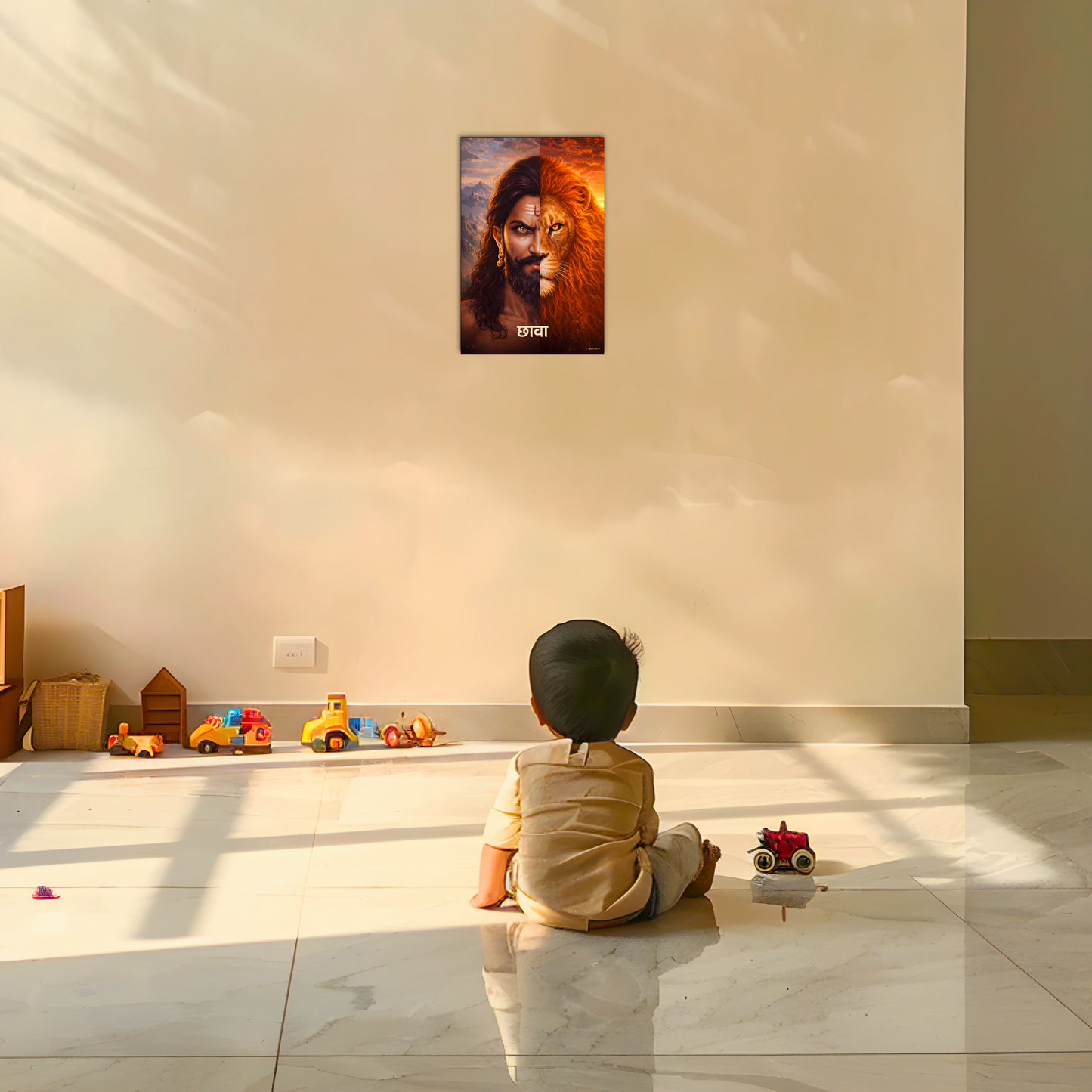 The 'छावा' Chatrapati Sambhaji Maharaj Wall Poster | 8K | Premium Glossy