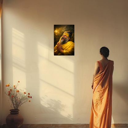 The Premanand Maharaj Poster | 8K | Premium Glossy