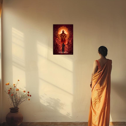 The "अयि गिरिनंदिनि" Durga Mata Poster | 8K | Premium Glossy