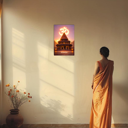 The 'श्री महाकालेश्वर' Ujjain Mahakaleshwar Shiv Temple Wall Poster | 8K | Premium Glossy