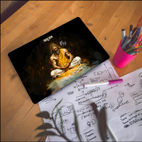 The Parshuram Meditation Laptop Skin |  Premium Glossy - Bharatvarsh Arts--Wall Poster Sets - Buy Indian Spiritual, Mythology, Gods, Warrior Wall Art - For Living Room, Decor