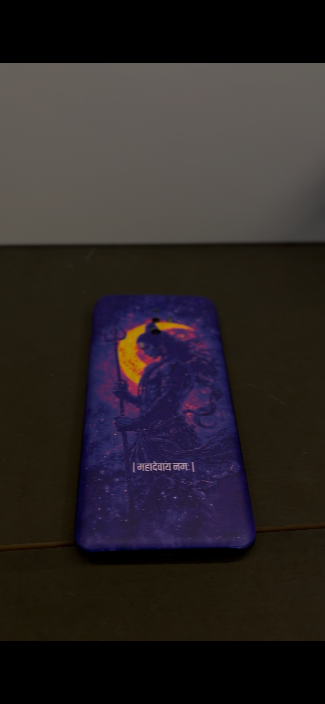 The "महादेवाय नमः" Shivji Mobile Skin | Premium UV Print | Matte Finish