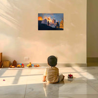 The 'अयोध्याधिश' King of Ayodhya Shree Ram Poster | 8K | Premium Glossy - Bharatvarsh Arts--Wall Poster Sets - Buy Indian Spiritual, Mythology, Gods, Warrior Wall Art - For Living Room, Decor