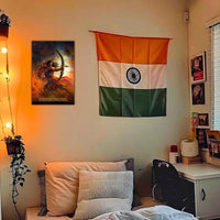 The "ब्रह्मास्त्रधारी" Arjuna Poster | 8K | Premium Glossy - Bharatvarsh Arts--Wall Poster Sets - Buy Indian Spiritual, Mythology, Gods, Warrior Wall Art - For Living Room, Decor