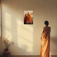 The "न च त्यागसमं सुखम्" Chanakya Poster  | | 8K | Premium Glossy - Bharatvarsh Arts--Wall Poster Sets - Buy Indian Spiritual, Mythology, Gods, Warrior Wall Art - For Living Room, Decor