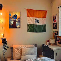 The 'कृष्णः सदा सहायते' Krishna Poster | 8K | Premium Glossy - Bharatvarsh Arts--Wall Poster Sets - Buy Indian Spiritual, Mythology, Gods, Warrior Wall Art - For Living Room, Decor