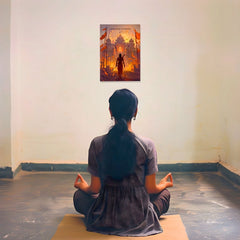 The Lord Ram and Ayodhya Poster | 4K | Premium Glossy