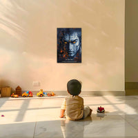The Lord Shiva "अंतः अस्ति प्रारंभः" Poster | 8K | Premium Glossy - Bharatvarsh Arts--Wall Poster Sets - Buy Indian Spiritual, Mythology, Gods, Warrior Wall Art - For Living Room, Decor