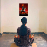 The 'तू भी है राणा का वंशज' Maharana Pratap Poster | 8K | Premium Glossy - Bharatvarsh Arts--Wall Poster Sets - Buy Indian Spiritual, Mythology, Gods, Warrior Wall Art - For Living Room, Decor