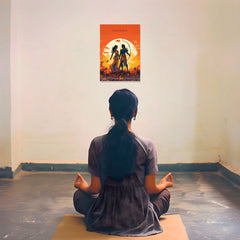 The Ram Sita "Love Meets Victory" Poster | 8K | Premium Glossy