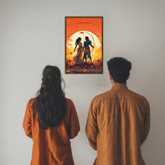 The Ram Sita "Love Meets Victory" Poster | 8K | Premium Glossy