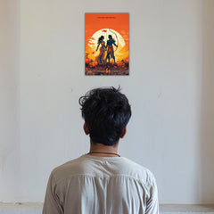 The Ram Sita "Love Meets Victory" Poster | 8K | Premium Glossy
