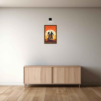 The Ram Sita Love Meets Victory Wall Poster | 8K Wall Art | Premium Glossy - Bharatvarsh Arts--Wall Poster Sets - Buy Indian Spiritual, Mythology, Gods, Warrior Wall Art - For Living Room, Decor