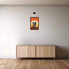 The Ram Sita "Love Meets Victory" Poster | 8K | Premium Glossy