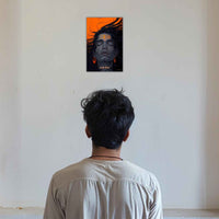 The "ॐ नमः शिवाय" Shiva Poster  | 8K | Premium Glossy - Bharatvarsh Arts--Wall Poster Sets - Buy Indian Spiritual, Mythology, Gods, Warrior Wall Art - For Living Room, Decor