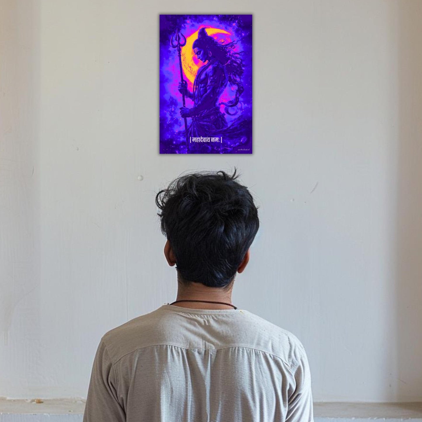 The "महादेवाय नमः" Shivji Poster  | 8K | Premium Glossy